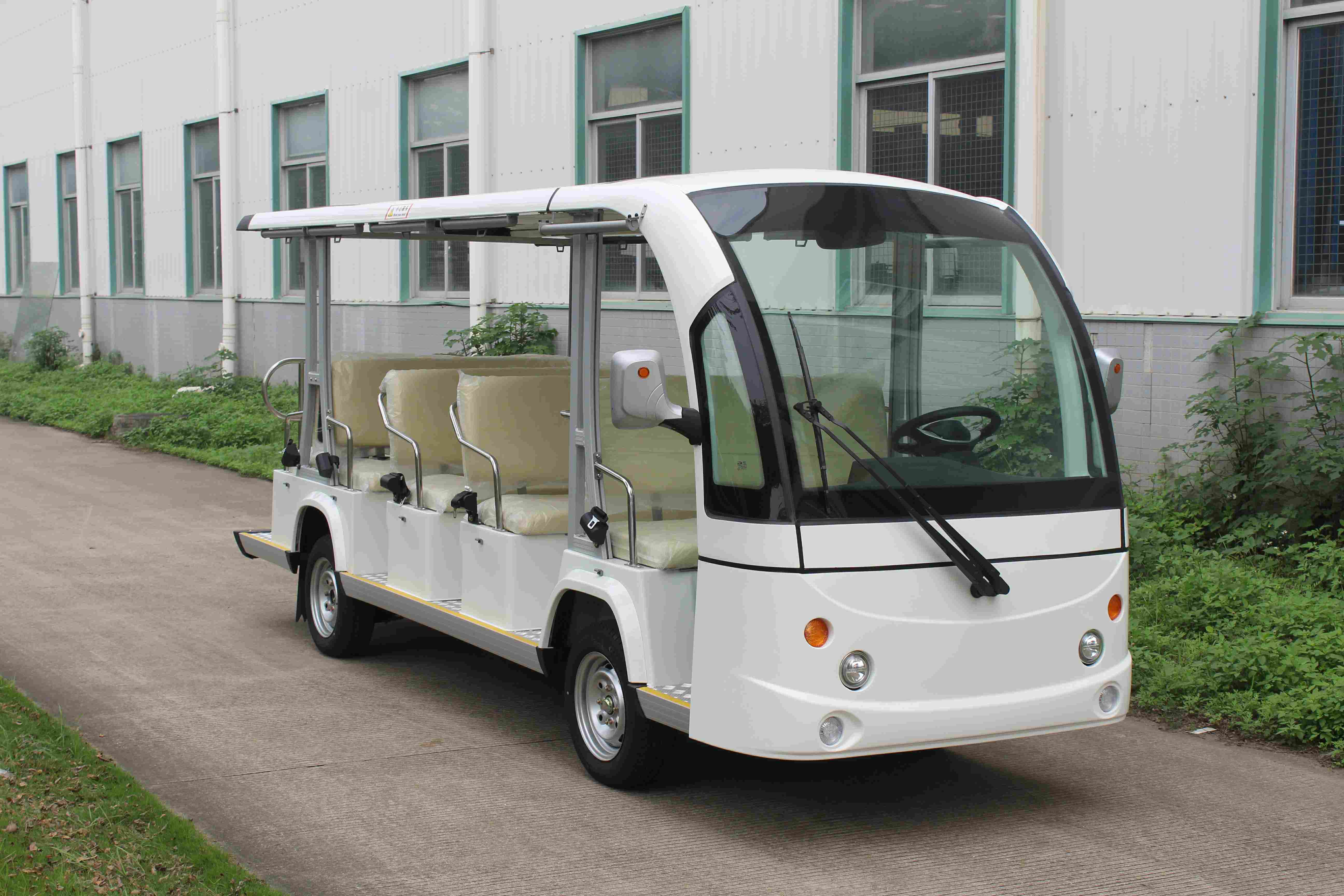 14座开放式电动观光车