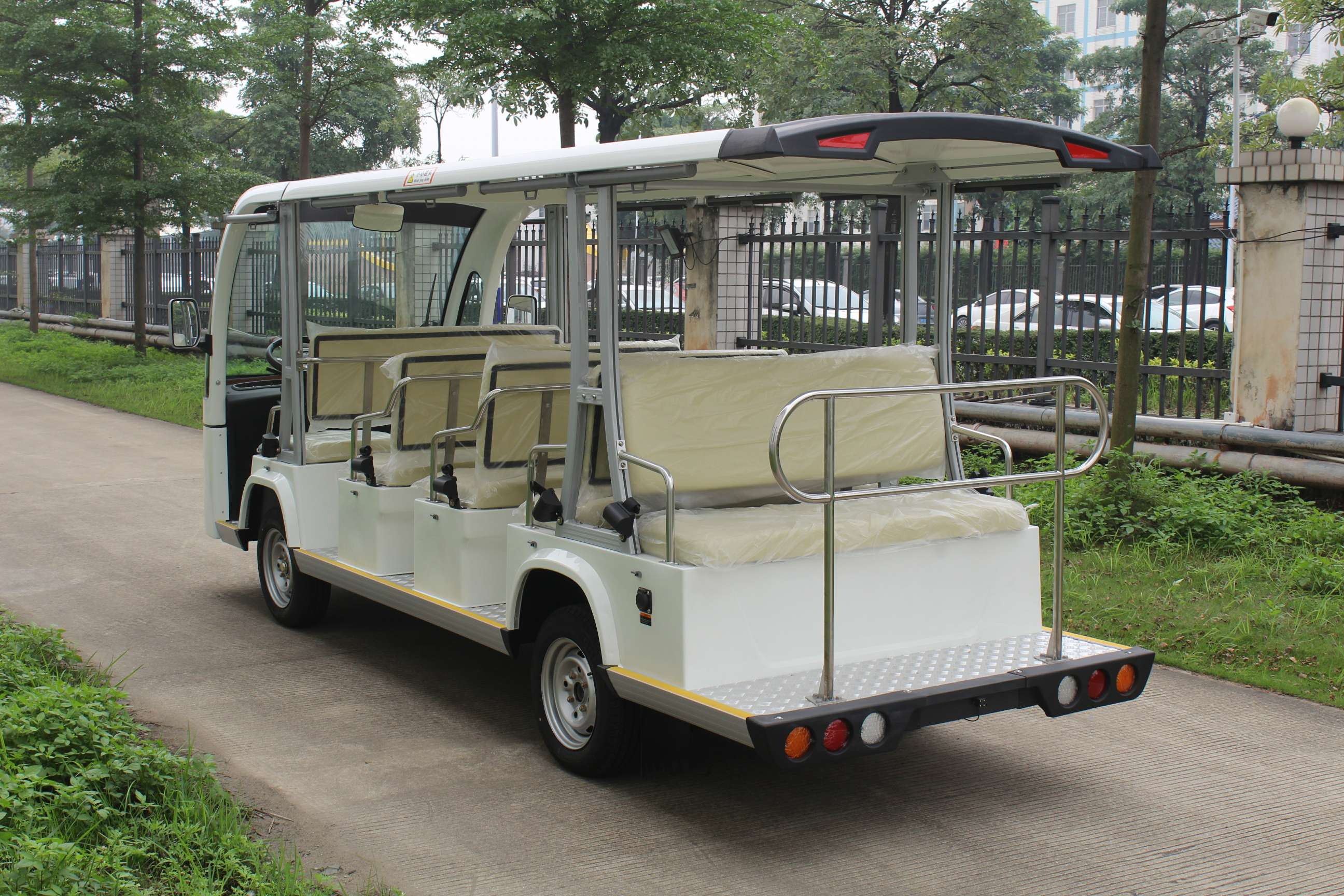14座开放式电动观光车