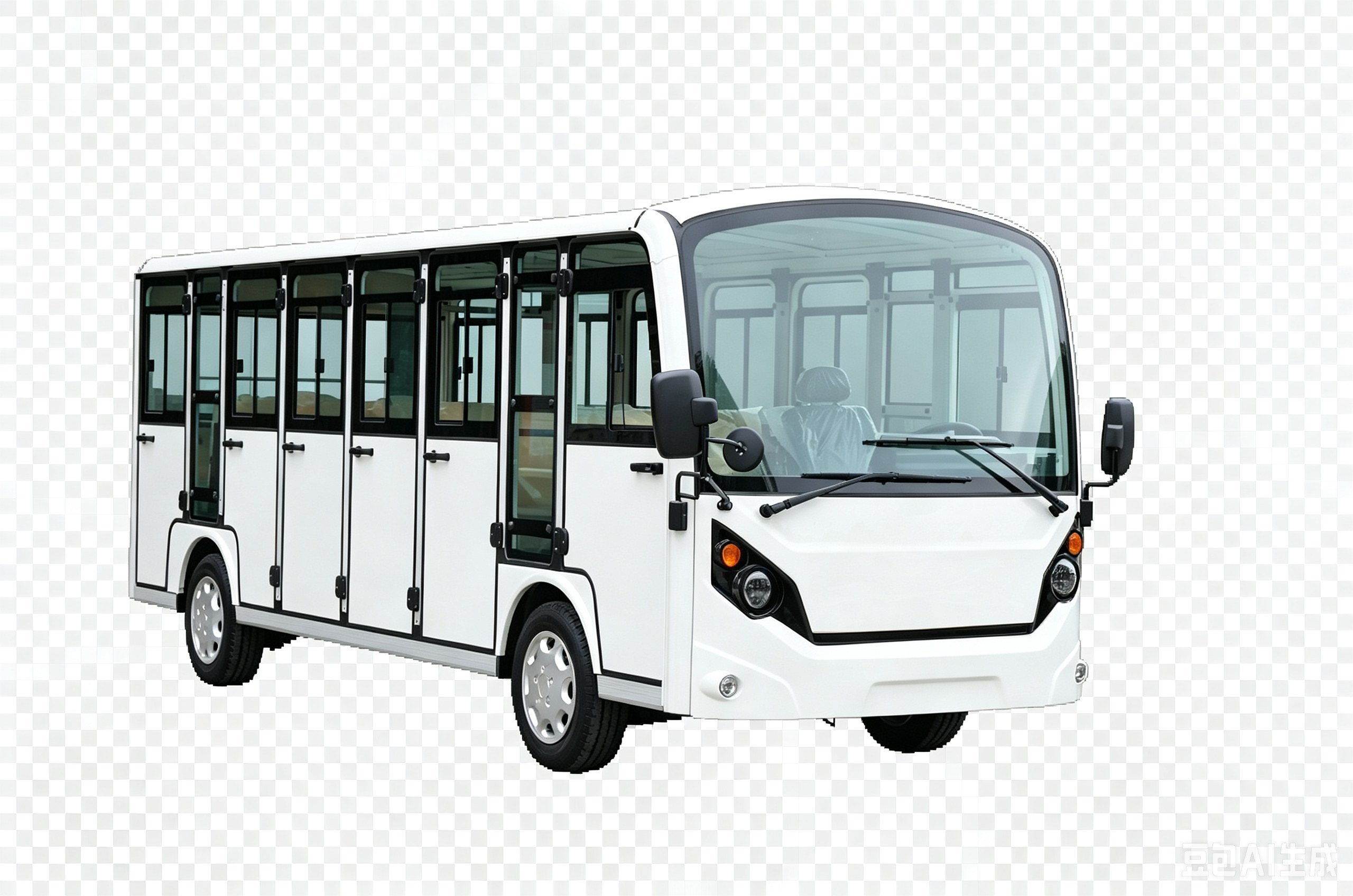 23座封闭式电动观光车
