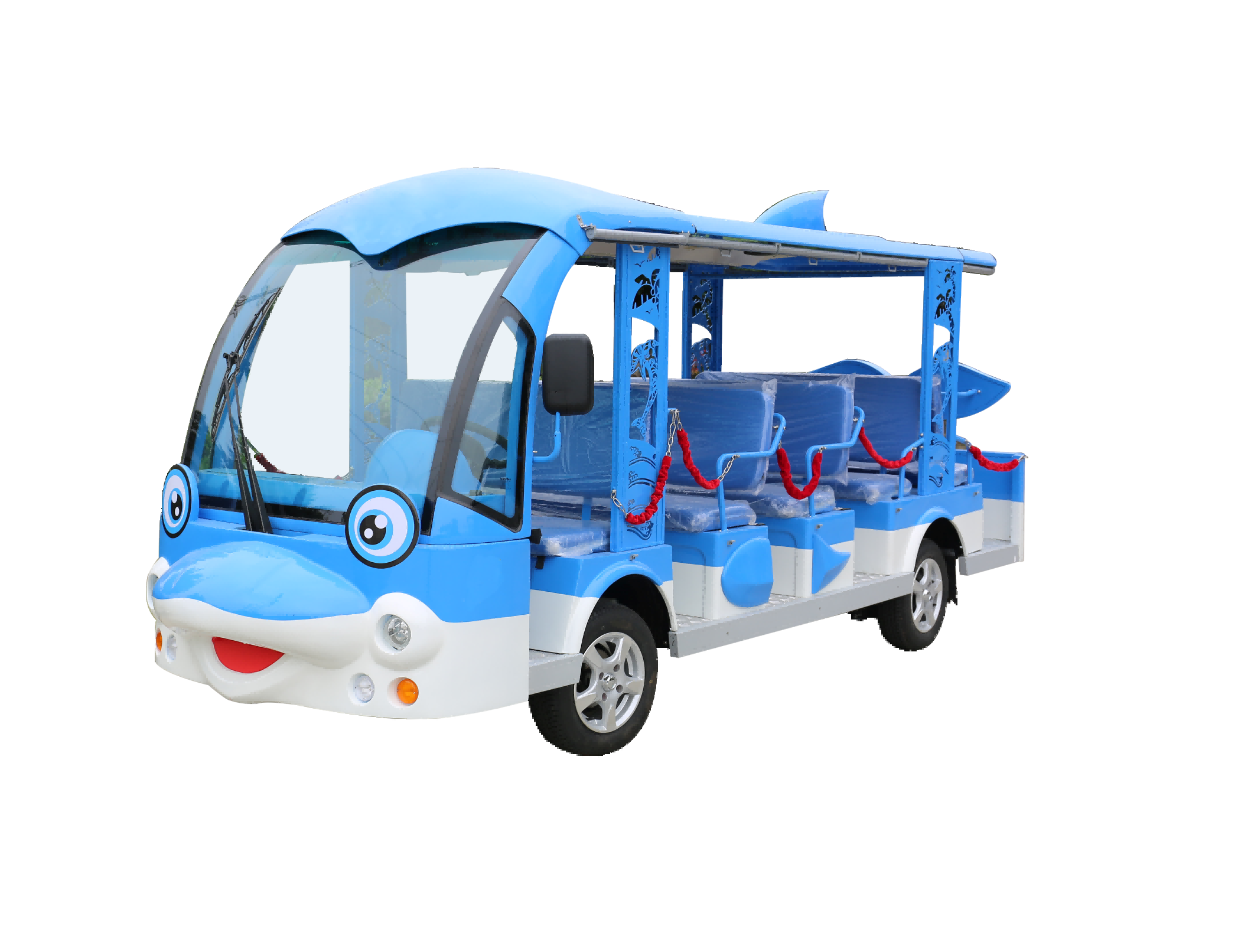 海豚造型观光车