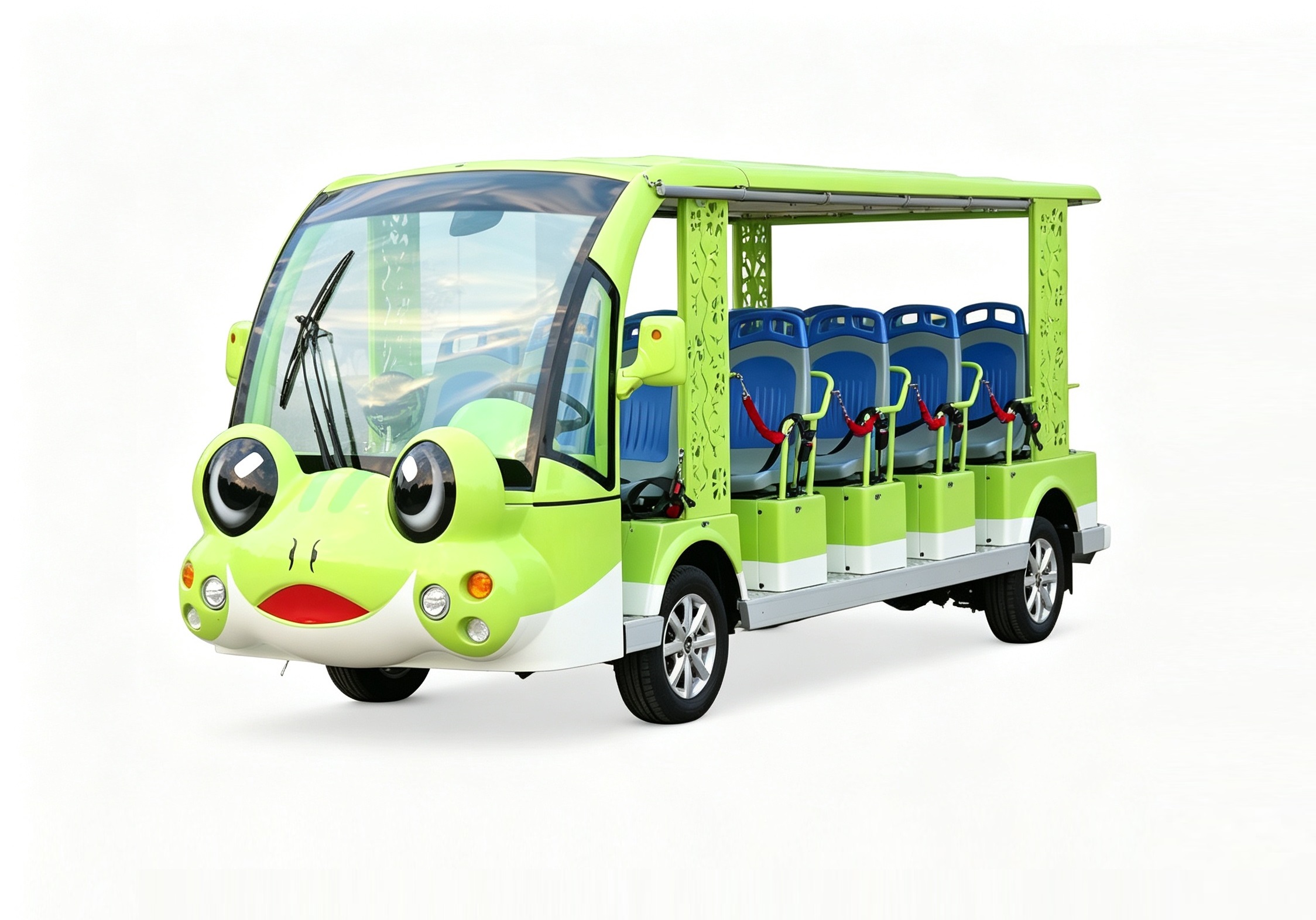青蛙主题观光车